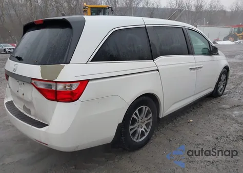 2012 Honda Odyssey Ex-L из США, поврежденный, VIN 5FNRL5H61CB120982